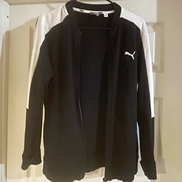 Puma Classic Black and White sweater - Picture 1 of 2